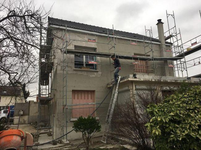 Rénovation et agrandissement de maison Meaux
