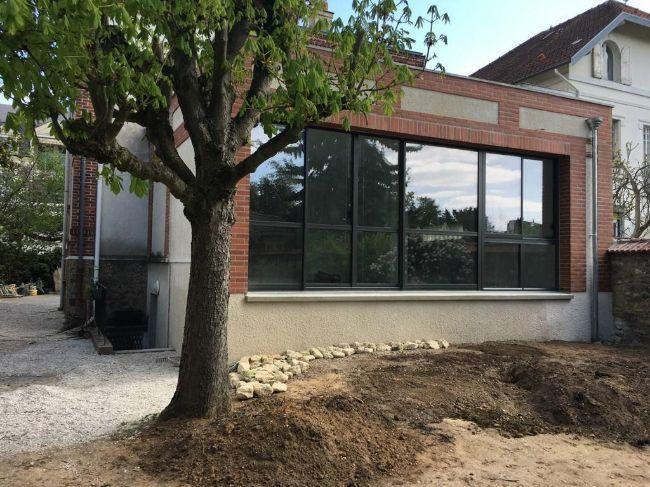 Agrandissement et extension de maison à Meaux