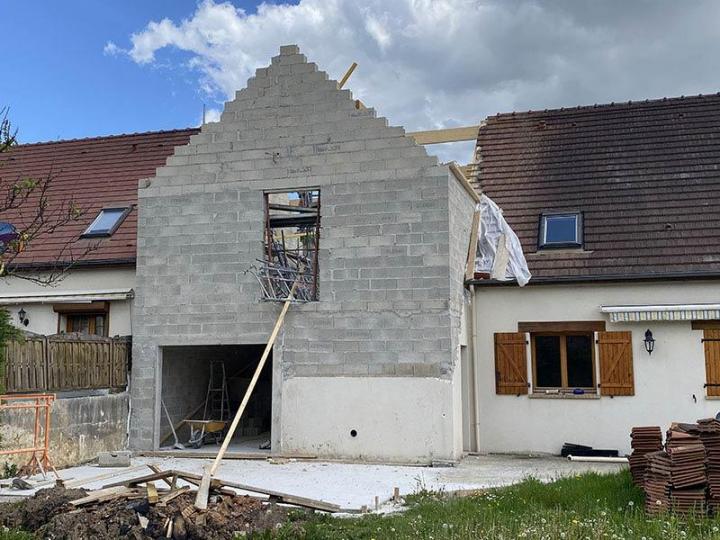 Agrandissement de maisons à Meaux