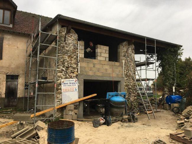 Réhabilitation de grange à Meaux